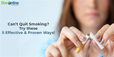 How to Quit Smoking for Good with These Proven Methods